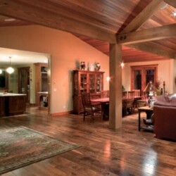 Dining Room Hardwood Floor Installation