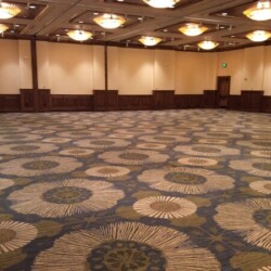 Eagle Vail Ballroom new carpet Installation