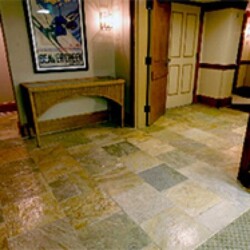 Tile Flooring in Entryway install