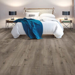 Residential Bedroom Luxury Vinyl Plank Flooring Installation