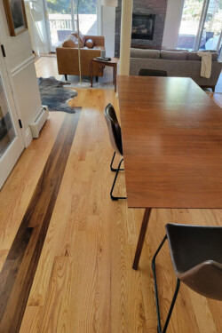 Hardwood Refinishing project