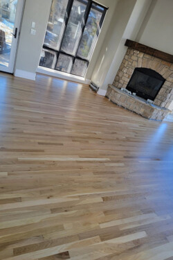Residentail Hardwood Refinishing project
