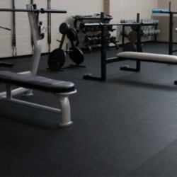 Vail Athletic Club Gym, Rubber, Waterproof Flooring installation